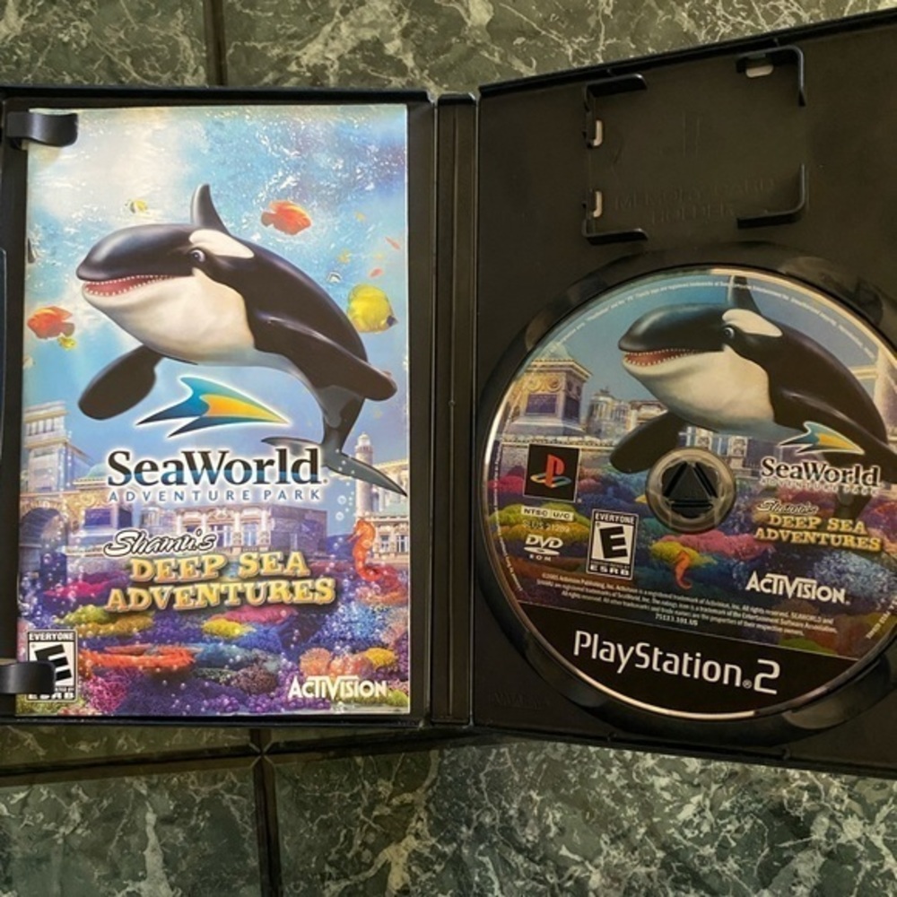 Sea world Shamu’s Deep Sea Adventure Playstation 2 - Picture 3 of 3
